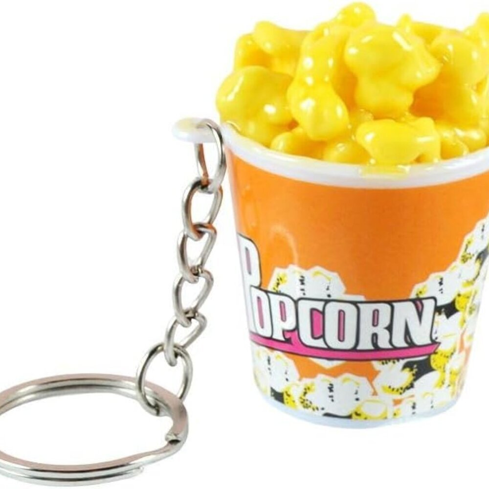 Imitation Food Keychain Fried Chicken Leg Nuggets Wing Creative Keyring Fun Cute